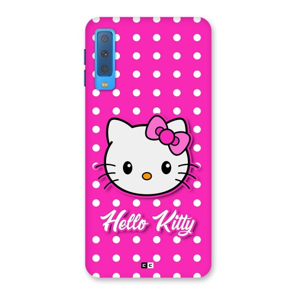 Baby Kitty Back Case for Galaxy A7 (2018)