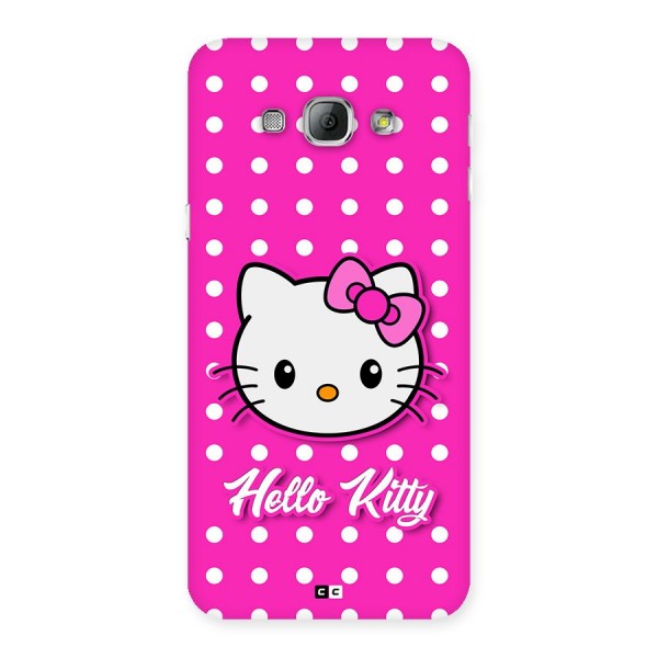 Baby Kitty Back Case for Galaxy A8