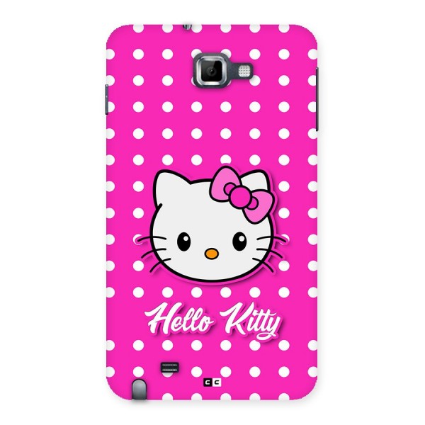 Baby Kitty Back Case for Galaxy Note