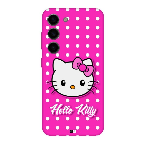 Baby Kitty Back Case for Galaxy S23