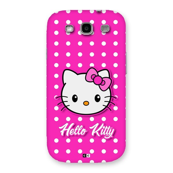 Baby Kitty Back Case for Galaxy S3