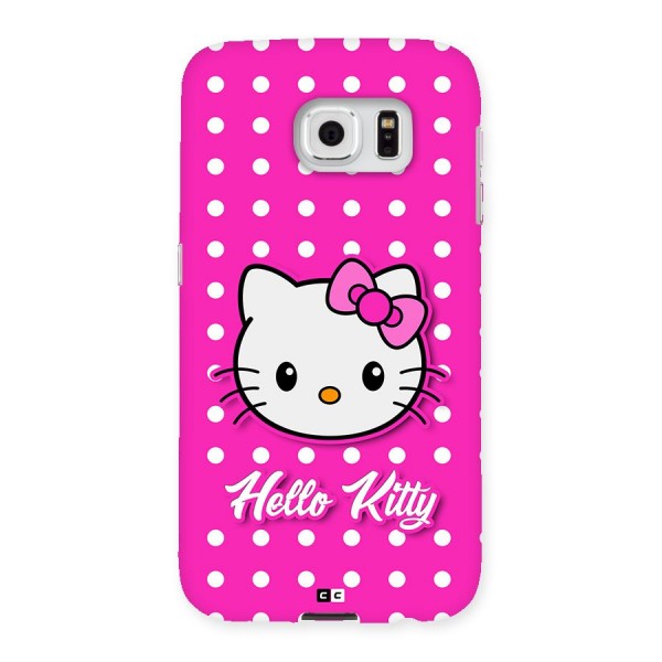 Baby Kitty Back Case for Galaxy S6