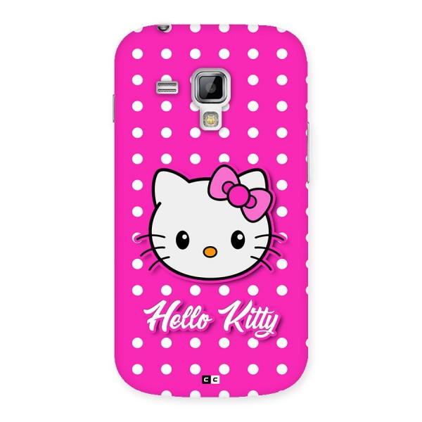 Baby Kitty Back Case for Galaxy S Duos