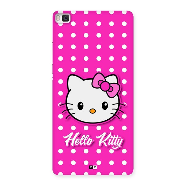 Baby Kitty Back Case for Huawei P8