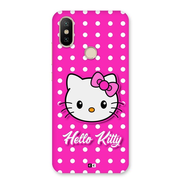 Baby Kitty Back Case for Mi A2