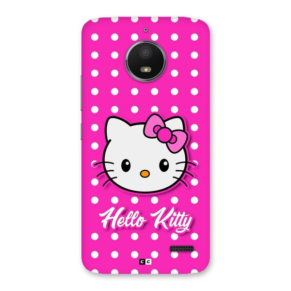 Baby Kitty Back Case for Moto E4