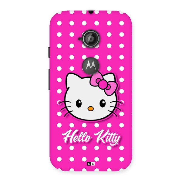 Baby Kitty Back Case for Moto E 2nd Gen