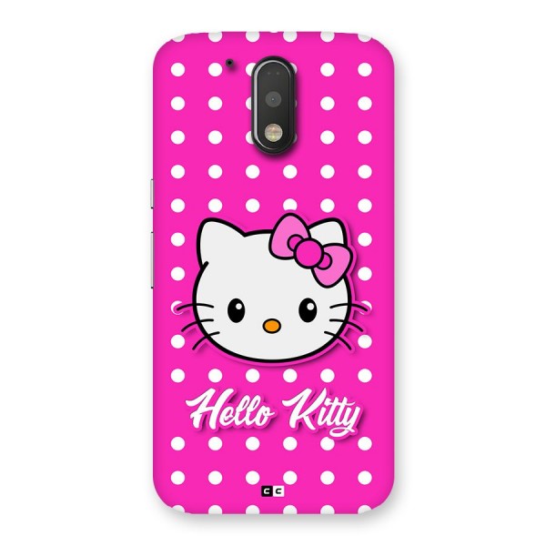 Baby Kitty Back Case for Moto G4