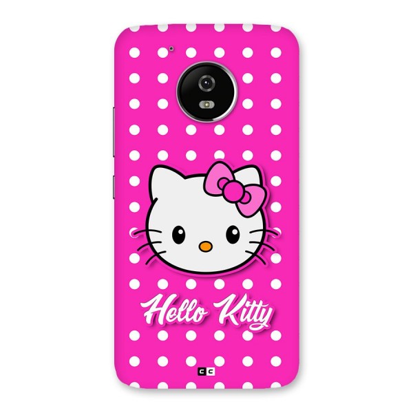 Baby Kitty Back Case for Moto G5