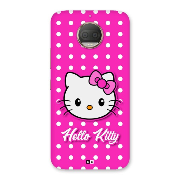 Baby Kitty Back Case for Moto G5s Plus