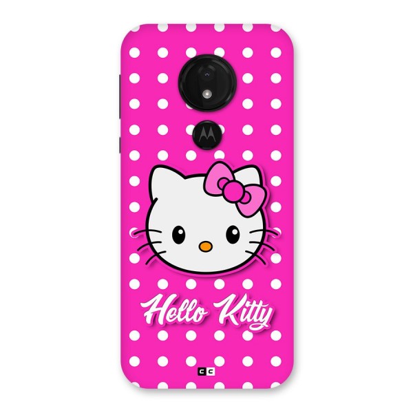 Baby Kitty Back Case for Moto G7 Power