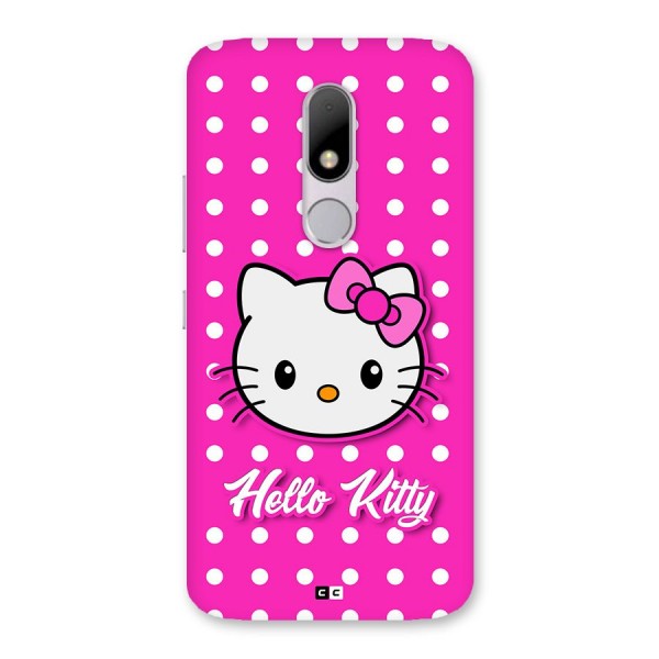 Baby Kitty Back Case for Moto M