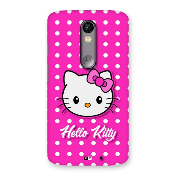 Baby Kitty Back Case for Moto X Force