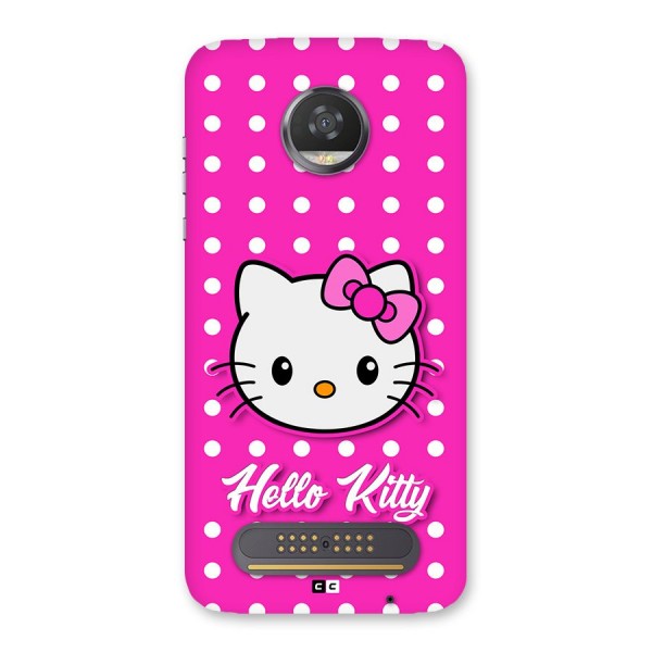 Baby Kitty Back Case for Moto Z2 Play