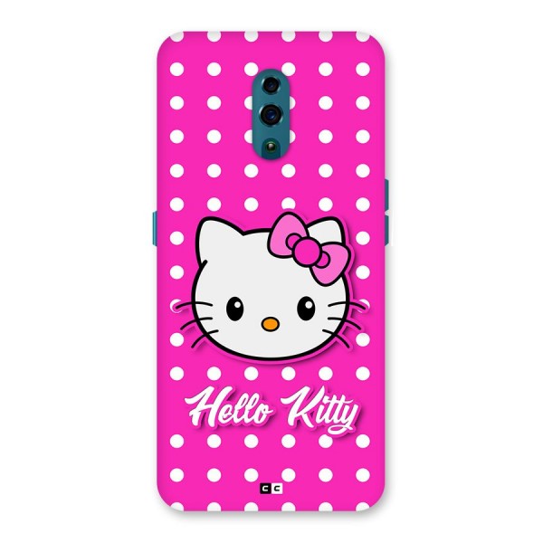 Baby Kitty Back Case for Oppo Reno