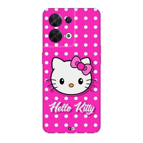 Baby Kitty Back Case for Oppo Reno8 5G