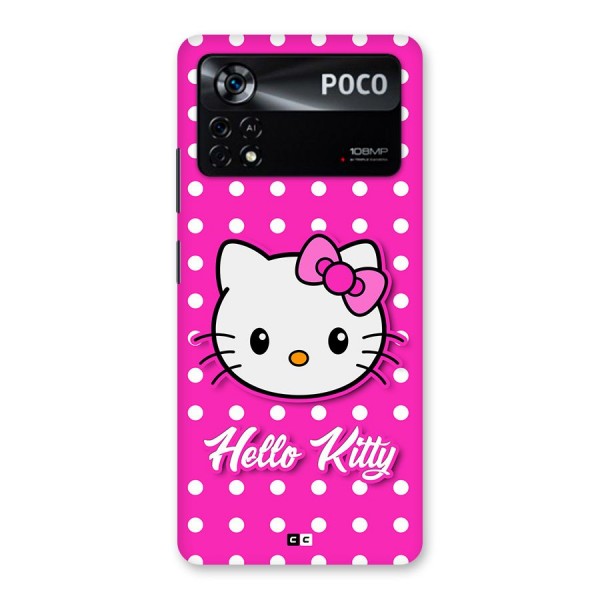 Baby Kitty Back Case for Poco X4 Pro 5G