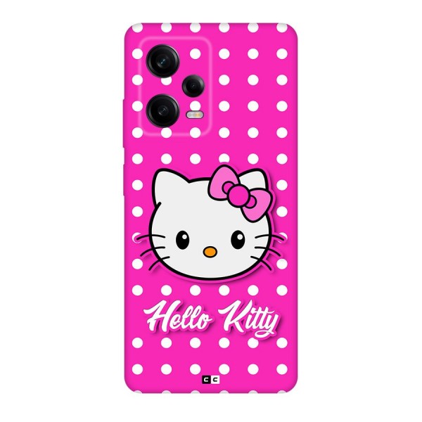 Baby Kitty Back Case for Redmi Note 12 Pro