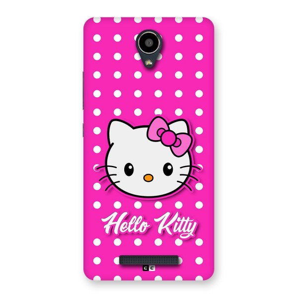 Baby Kitty Back Case for Redmi Note 2