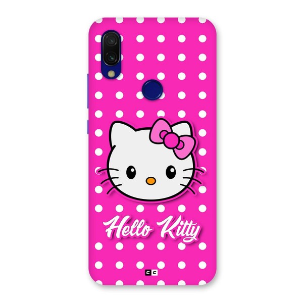 Baby Kitty Back Case for Redmi Y3