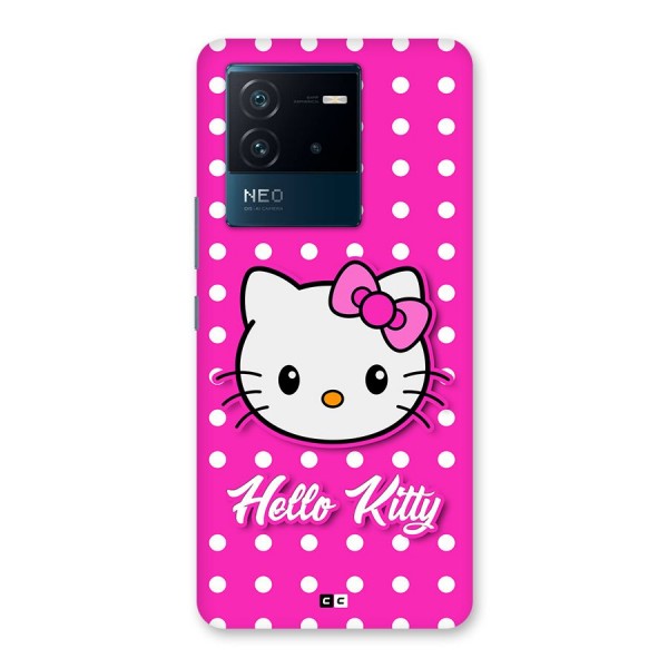 Baby Kitty Back Case for Vivo iQOO Neo 6 5G