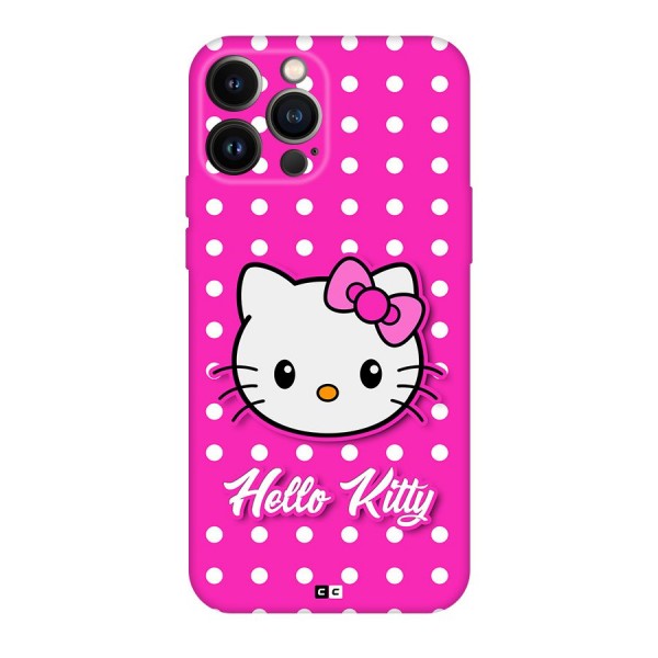 Baby Kitty Back Case for iPhone 13 Pro Max