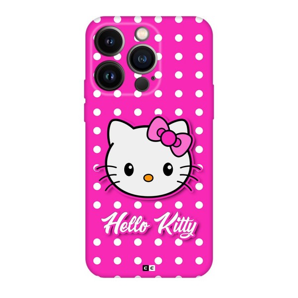 Baby Kitty Back Case for iPhone 14 Pro