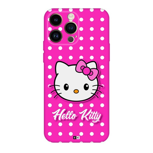 Baby Kitty Back Case for iPhone 14 Pro Max