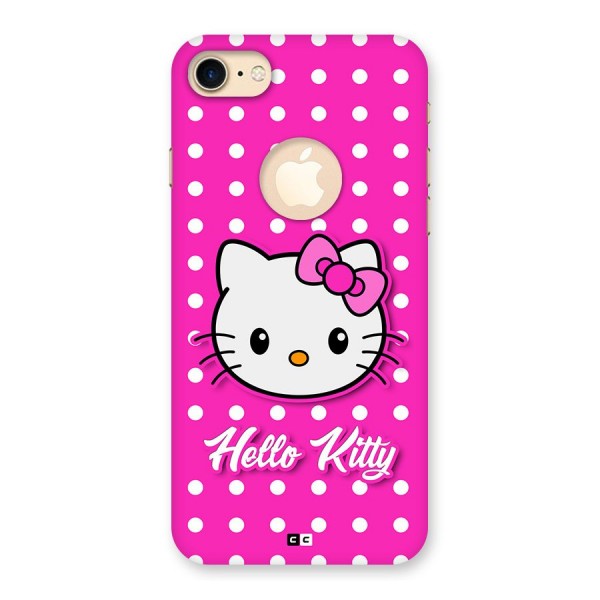 Baby Kitty Back Case for iPhone 8 Logo Cut