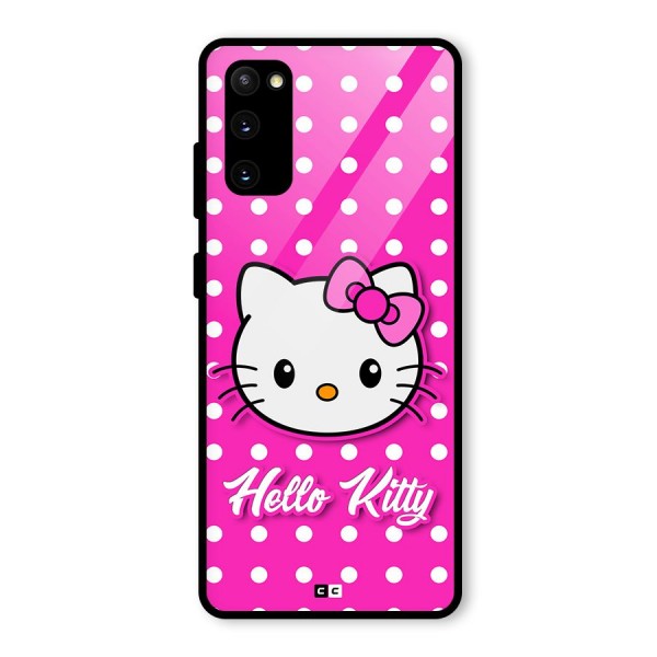 Baby Kitty Glass Back Case for Galaxy S20 FE 5G