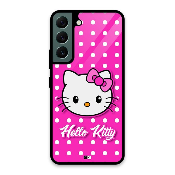 Baby Kitty Glass Back Case for Galaxy S22 5G