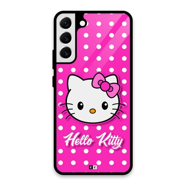 Baby Kitty Glass Back Case for Galaxy S22 Plus 5G