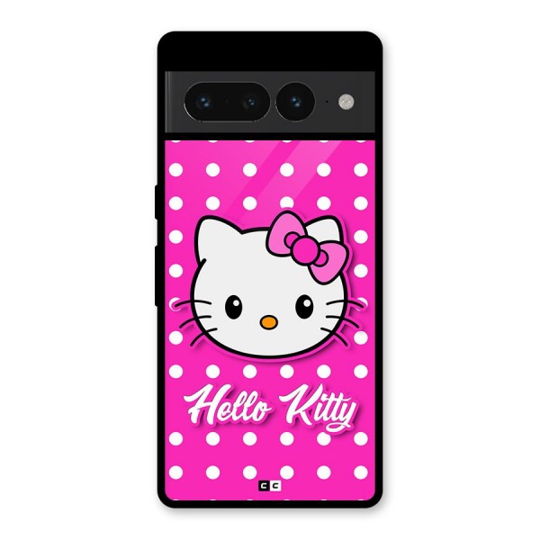 Baby Kitty Glass Back Case for Google Pixel 7 Pro