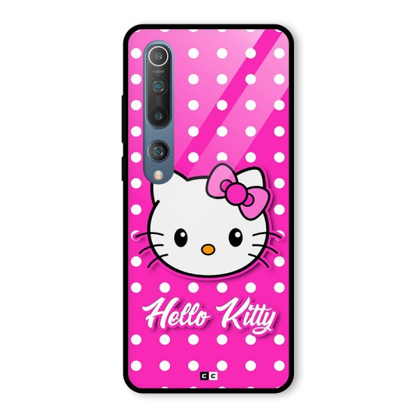 Baby Kitty Glass Back Case for Mi 10