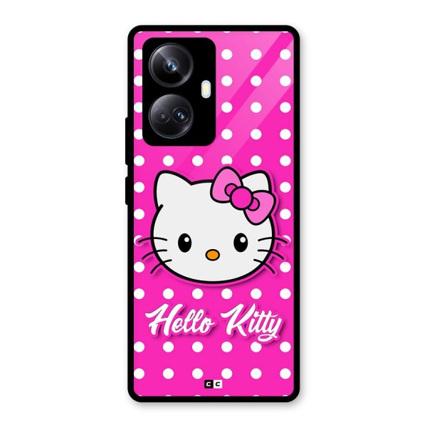 Baby Kitty Glass Back Case for Realme 10 Pro Plus