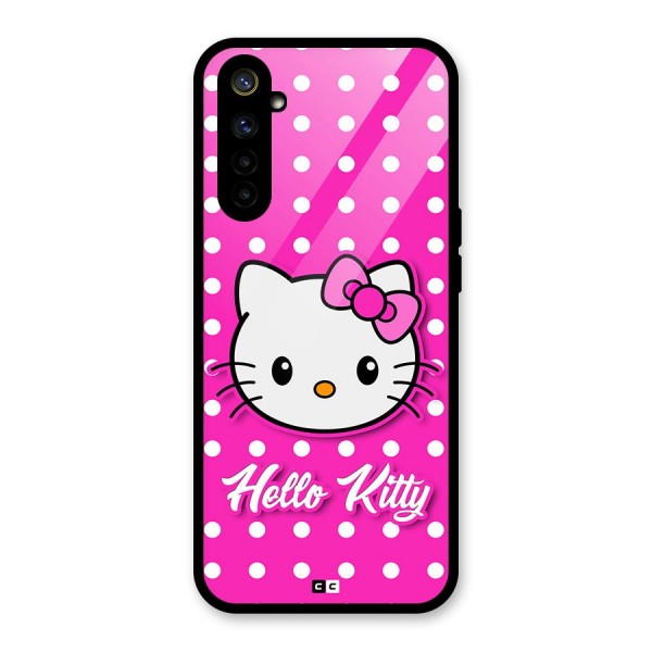 Baby Kitty Glass Back Case for Realme 6