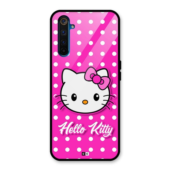 Baby Kitty Glass Back Case for Realme 6 Pro