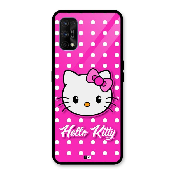 Baby Kitty Glass Back Case for Realme 7 Pro