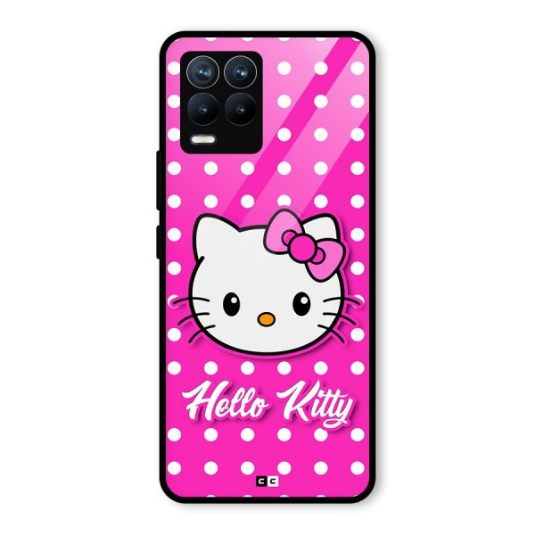 Baby Kitty Glass Back Case for Realme 8