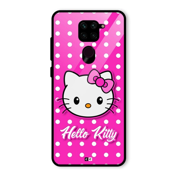 Baby Kitty Glass Back Case for Redmi Note 9