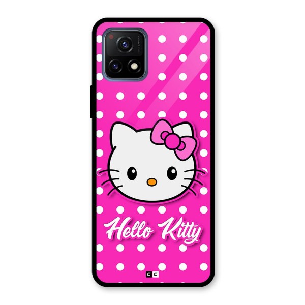 Baby Kitty Glass Back Case for Vivo Y72 5G