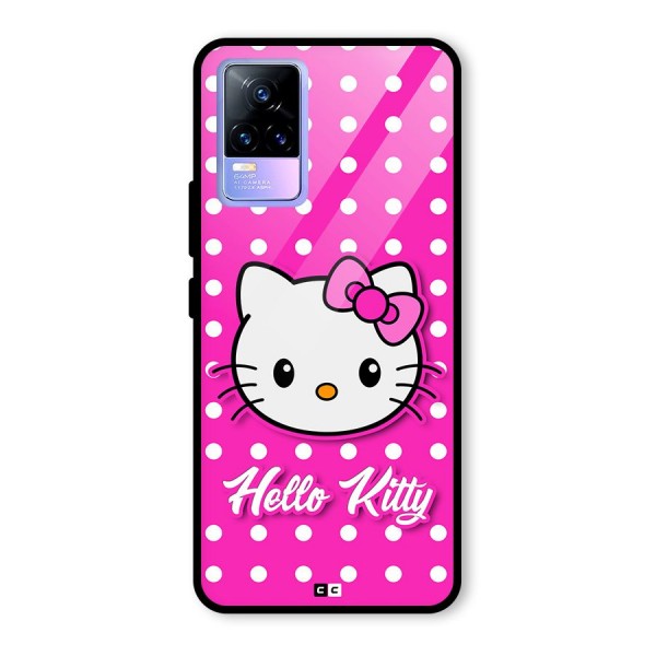 Baby Kitty Glass Back Case for Vivo Y73