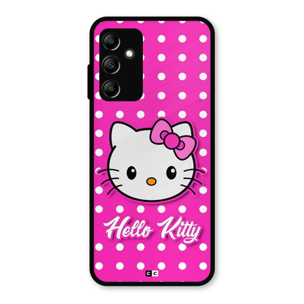 Baby Kitty Metal Back Case for Galaxy A14 5G