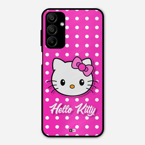 Baby Kitty Metal Back Case for Galaxy A15 5G