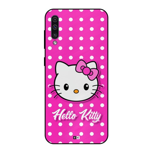 Baby Kitty Metal Back Case for Galaxy A30s