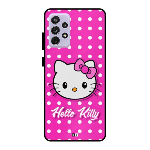 Baby Kitty Metal Back Case for Galaxy A72