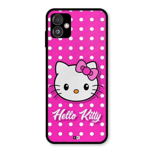 Baby Kitty Metal Back Case for Galaxy F14