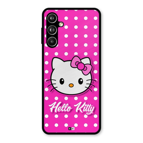 Baby Kitty Metal Back Case for Galaxy F54