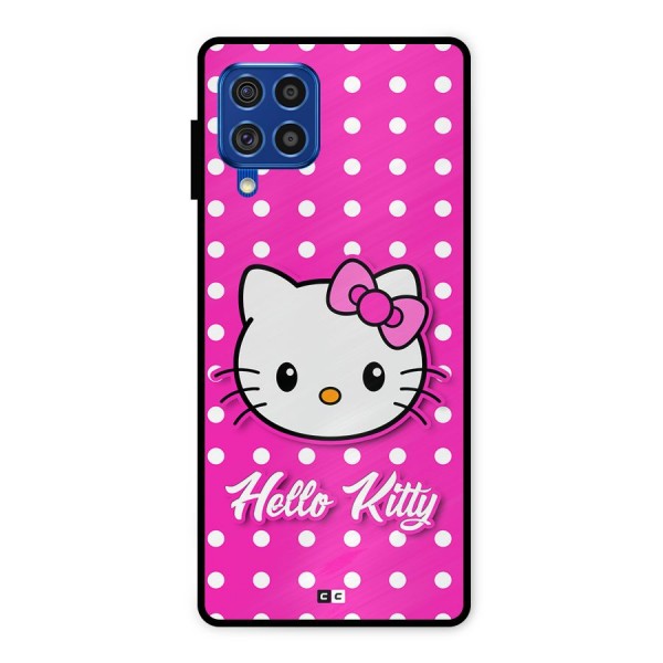 Baby Kitty Metal Back Case for Galaxy F62