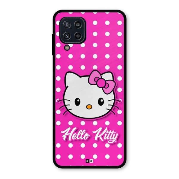 Baby Kitty Metal Back Case for Galaxy M32